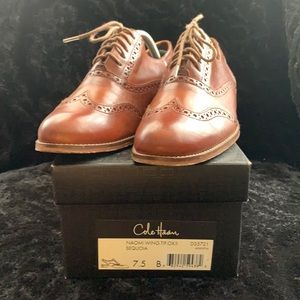 Women’s Cole Haan - Naomi wing-tip.